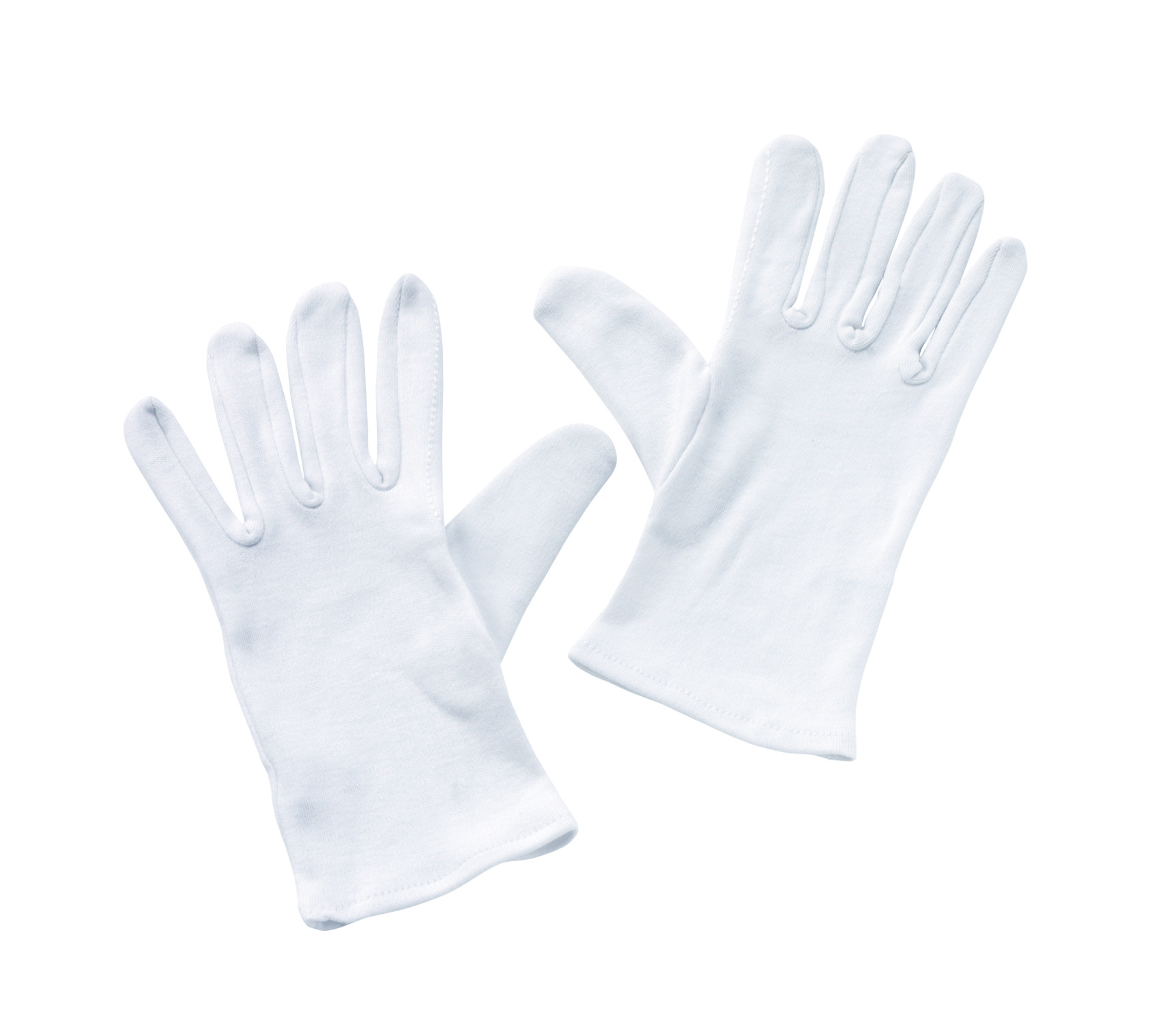 Servierhandschuhe, Universalgröße, Farbe weiß